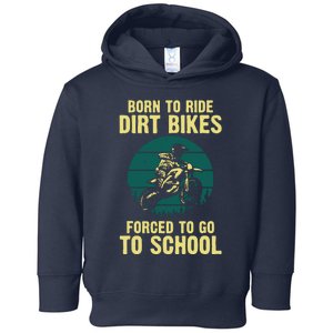 Cute Dirt Bike Art For Men Women Motorcycle Dirtbike Racing Toddler Hoodie