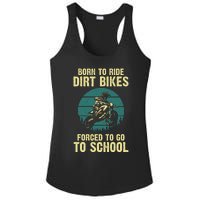 Cute Dirt Bike Art For Wo Motorcycle Dirtbike Racing  Ladies PosiCharge Competitor Racerback Tank