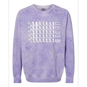 Crumb Dust Bunny Colorblast Crewneck Sweatshirt