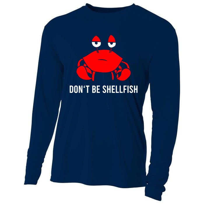 Crab DonT Be Shellfish Cooling Performance Long Sleeve Crew