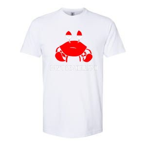 Crab DonT Be Shellfish Softstyle CVC T-Shirt