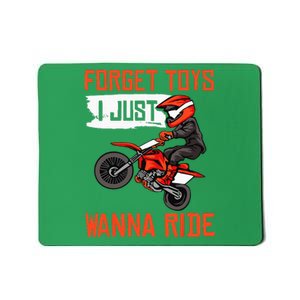 Cool Dirt Bike Gift For Men Funny Forget Toys Motocross Mousepad