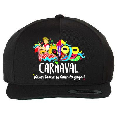 Carnaval De Barranquilla Marimonda Wool Snapback Cap