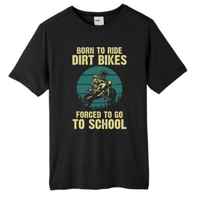 Cute Dirt Bike Art For Motorcycle Dirtbike Racing Tall Fusion ChromaSoft Performance T-Shirt