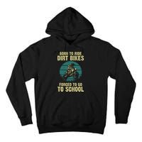 Cute Dirt Bike Art For Motorcycle Dirtbike Racing Tall Hoodie