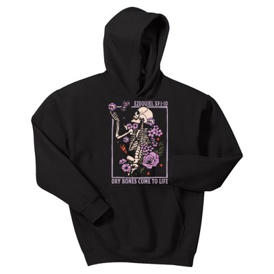 Christian Dry Bones Come To Life Kids Hoodie