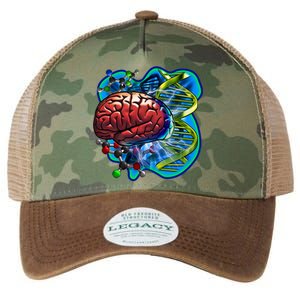 Cool DNA Brain Legacy Tie Dye Trucker Hat