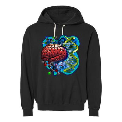 Cool DNA Brain Garment-Dyed Fleece Hoodie