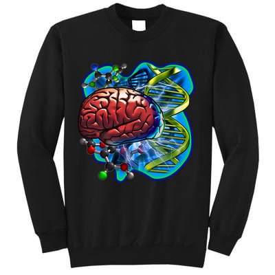 Cool DNA Brain Sweatshirt