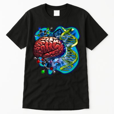 Cool DNA Brain Tall T-Shirt