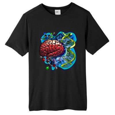 Cool DNA Brain Tall Fusion ChromaSoft Performance T-Shirt