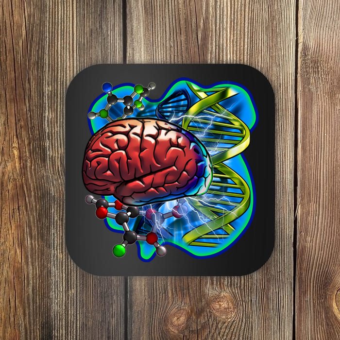 Cool DNA Brain Coaster