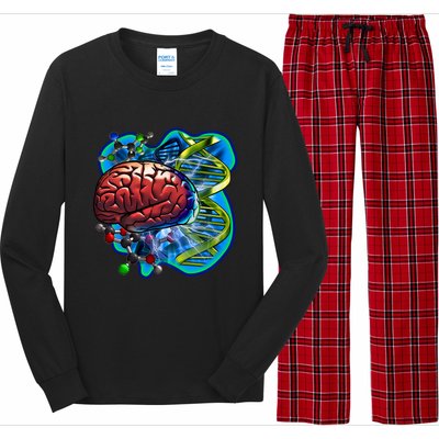 Cool DNA Brain Long Sleeve Pajama Set