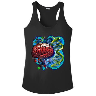 Cool DNA Brain Ladies PosiCharge Competitor Racerback Tank