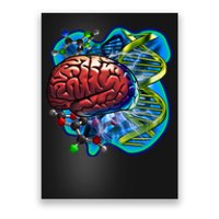 Cool DNA Brain Poster