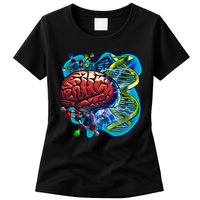 Cool DNA Brain Womens T-Shirt