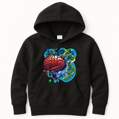Cool DNA Brain Kids Hoodie