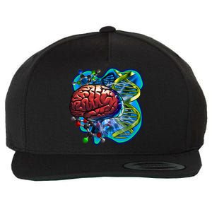 Cool DNA Brain Wool Snapback Cap