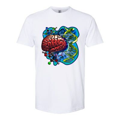 Cool DNA Brain Softstyle® CVC T-Shirt