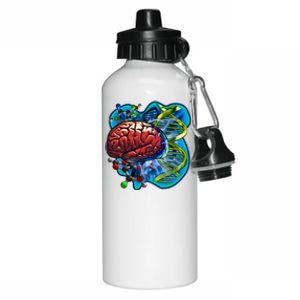 Cool DNA Brain Aluminum Water Bottle