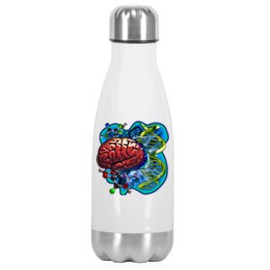 Cool DNA Brain Stainless Steel Insulated Water Bottle