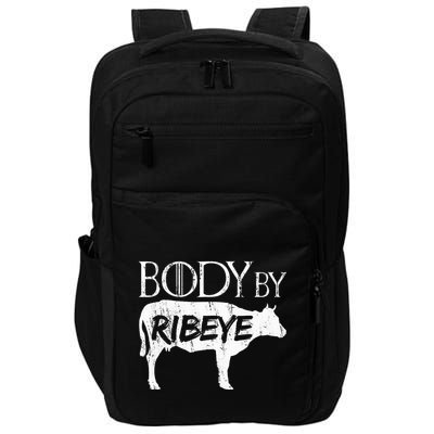 Carnivore Diet Body By Ribeye Impact Tech Backpack