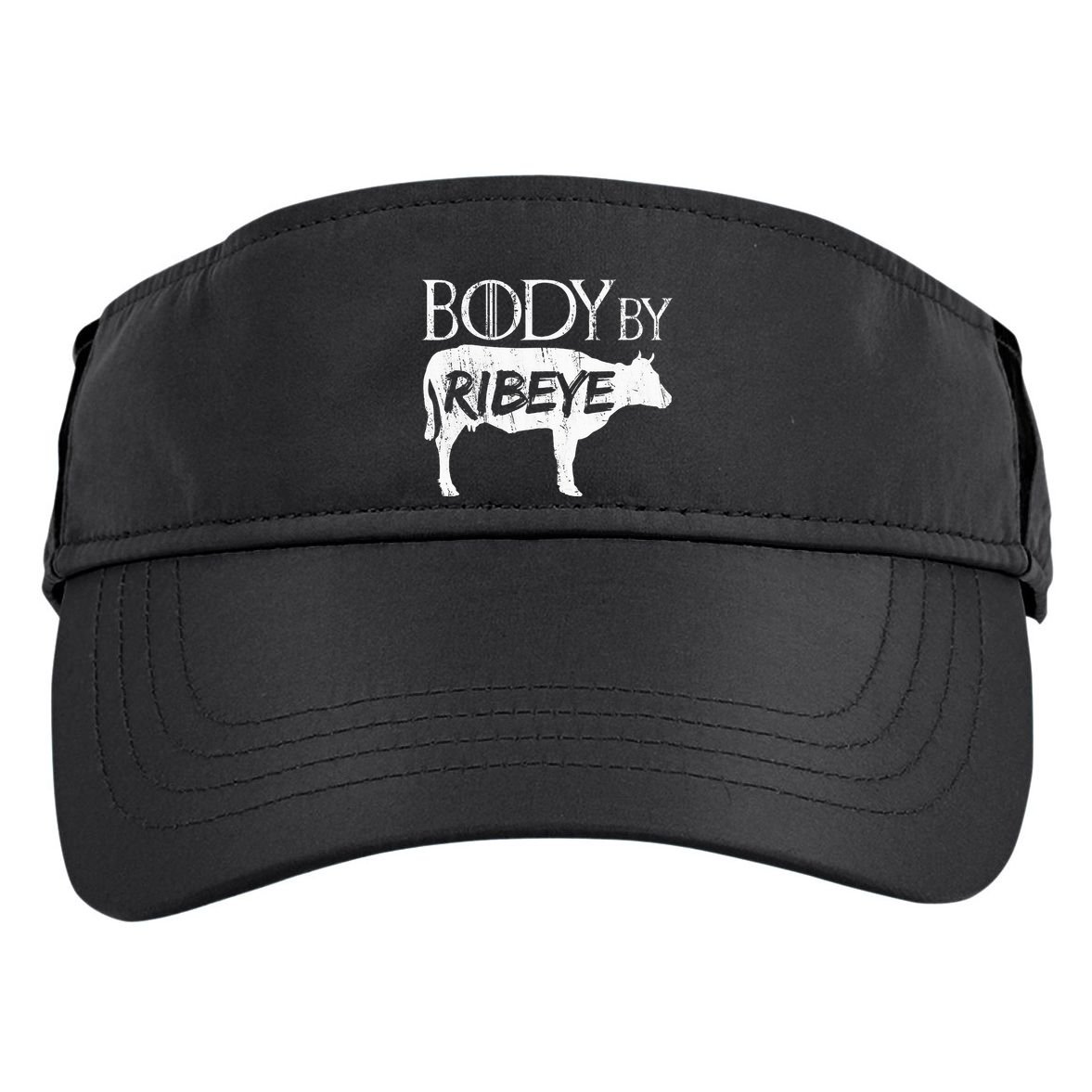 Carnivore Diet Body By Ribeye Adult Drive Performance Visor