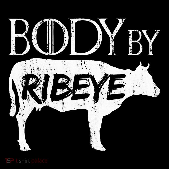 Carnivore Diet Body By Ribeye Premium T-Shirt