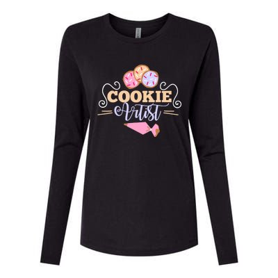 Cookie Decorator Baker Design For Cookie Cutter Fans Womens Cotton Relaxed Long Sleeve T-Shirt