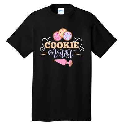 Cookie Decorator Baker Design For Cookie Cutter Fans Tall T-Shirt