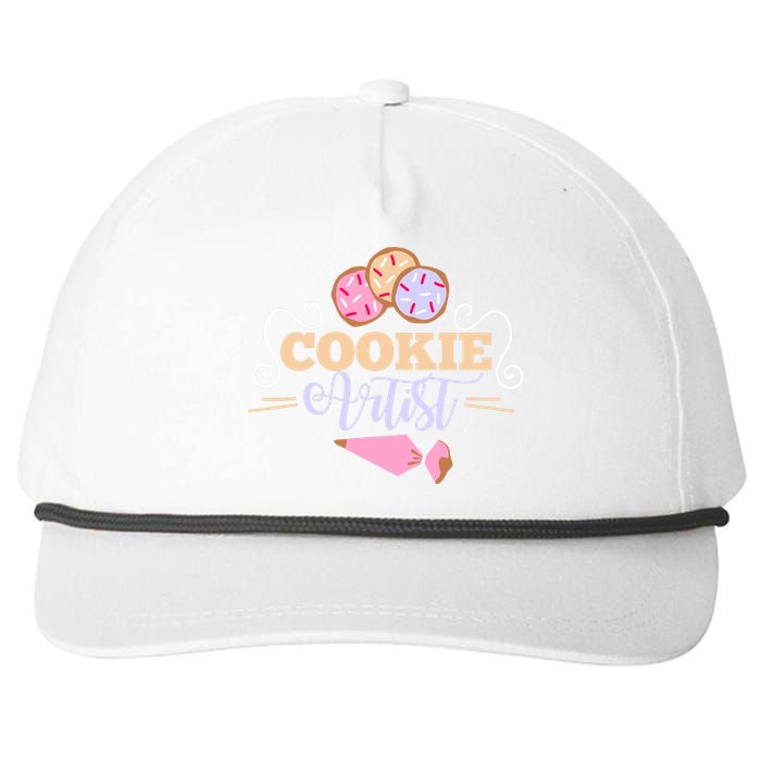 Cookie Decorator Baker Design For Cookie Cutter Fans Snapback Five-Panel Rope Hat