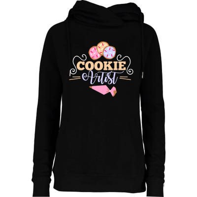 Cookie Decorator Baker Design For Cookie Cutter Fans Womens Funnel Neck Pullover Hood