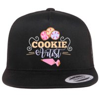 Cookie Decorator Baker Design For Cookie Cutter Fans Flat Bill Trucker Hat