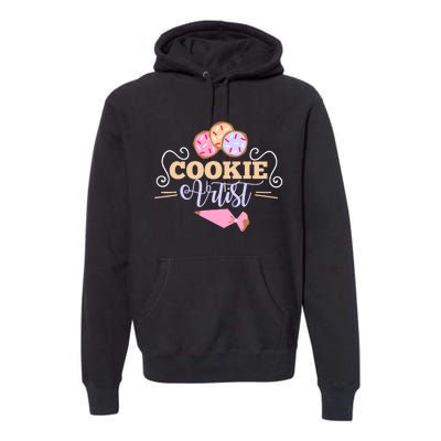 Cookie Decorator Baker Design For Cookie Cutter Fans Premium Hoodie