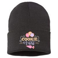 Cookie Decorator Baker Design For Cookie Cutter Fans Sustainable Knit Beanie