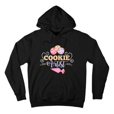 Cookie Decorator Baker Design For Cookie Cutter Fans Tall Hoodie