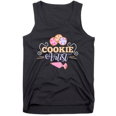 Cookie Decorator Baker Design For Cookie Cutter Fans Tank Top