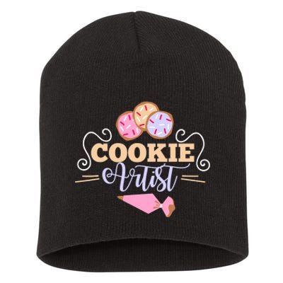 Cookie Decorator Baker Design For Cookie Cutter Fans Short Acrylic Beanie