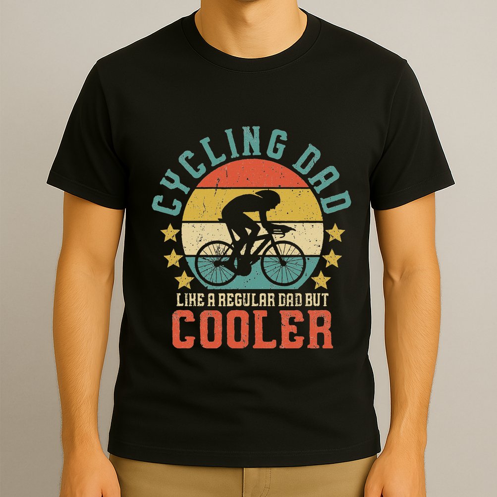 Cycling Dad Bike Rider & Cyclist FatherS Day T-Shirt