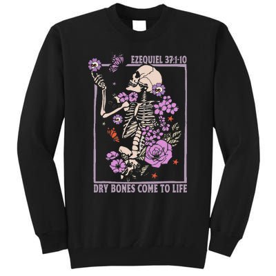 Christian Dry Bones Come To Life Gift Tall Sweatshirt