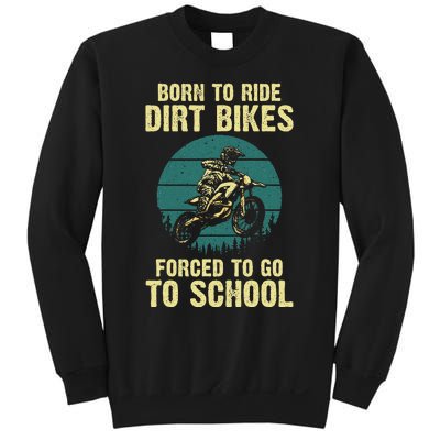 Cute Dirt Bike Art For Women Motorcycle Dirtbike Sweatshirt