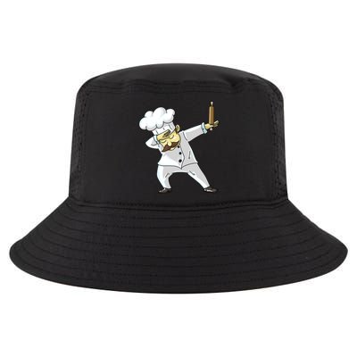 Cute Dabbing Chef Funny Dab Dance Pastry Cook Food Gift Cool Comfort Performance Bucket Hat