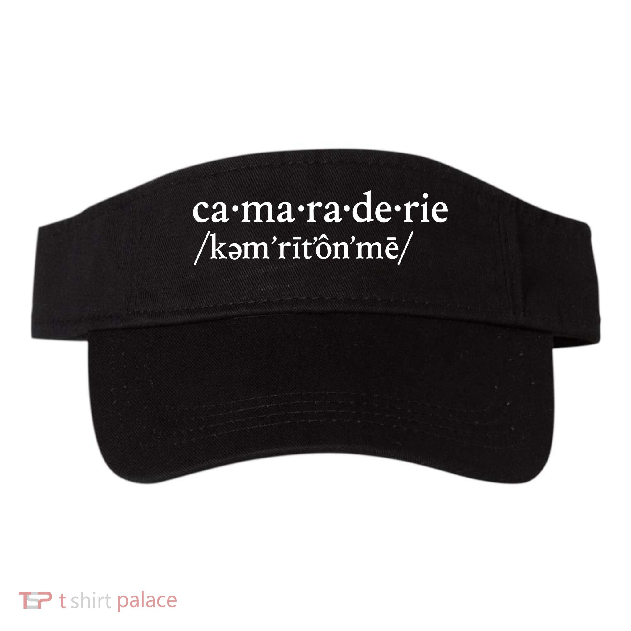 Camaraderie Definition Visor