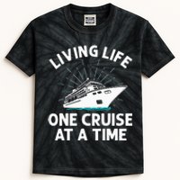 Cruising Designs Cruise Ship Funny Cruising Lovers Kids Tie-Dye T-Shirt