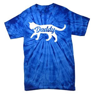 Cat Daddy Cat Dad Great Gift Tie-Dye T-Shirt