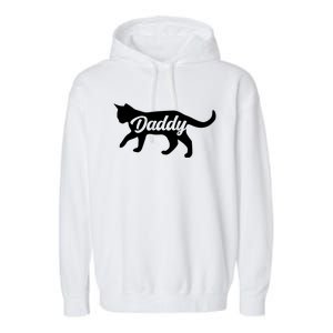 Cat Daddy Cat Dad Great Gift Garment-Dyed Fleece Hoodie