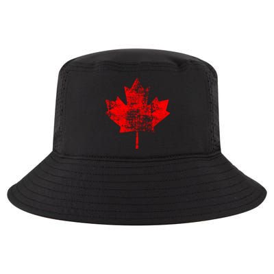 Canada Day Canadian Maple Leaf Gift Canada Pride Cool Comfort Performance Bucket Hat