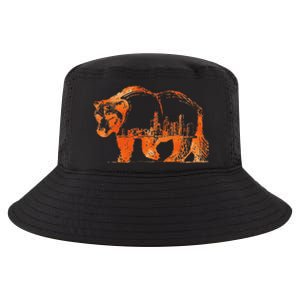 Chicago Downtown City Skyline Illinois Pride Cool Comfort Performance Bucket Hat