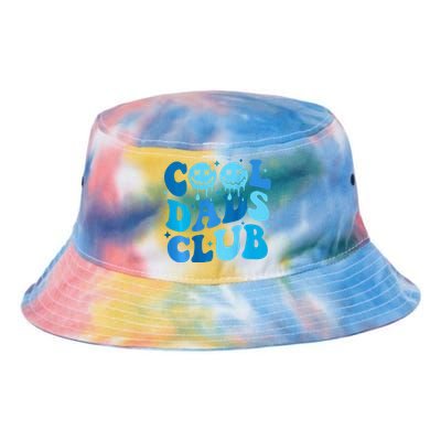 Cool Dads Club Retro Groovy Dad FatherS Day Tie Dye Newport Bucket Hat