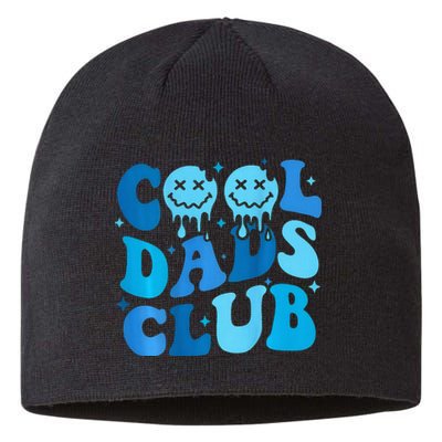 Cool Dads Club Retro Groovy Dad FatherS Day Sustainable Beanie